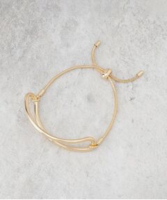 OPAQUE.CLIP / オペーク ドット クリップ ブレスレット・バングル | オーバルスネークチェーンブレスレット