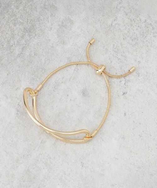OPAQUE.CLIP / オペーク ドット クリップ ブレスレット・バングル | オーバルスネークチェーンブレスレット | 詳細1