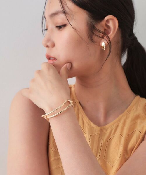 OPAQUE.CLIP / オペーク ドット クリップ ブレスレット・バングル | オーバルスネークチェーンブレスレット | 詳細4