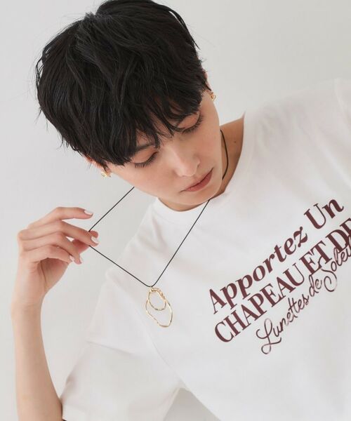 OPAQUE.CLIP / オペーク ドット クリップ ネックレス・ペンダント・チョーカー | メタルリング×コードネックレス | 詳細5