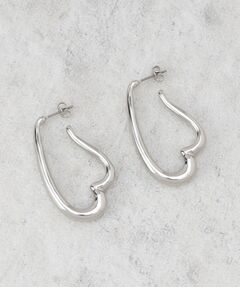 OPAQUE.CLIP / オペーク ドット クリップ ピアス・イヤリング | 変型ハートピアス