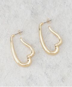 OPAQUE.CLIP / オペーク ドット クリップ ピアス・イヤリング | 変型ハートピアス