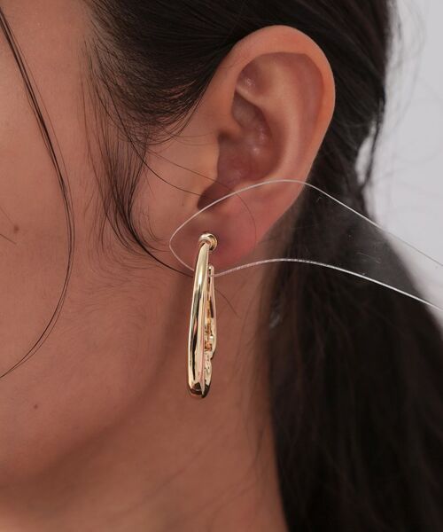 OPAQUE.CLIP / オペーク ドット クリップ ピアス・イヤリング | 変型ハートピアス | 詳細4