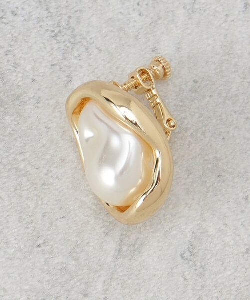 OPAQUE.CLIP / オペーク ドット クリップ ピアス・イヤリング | メタルフレーム×フェイクパールイヤリング | 詳細2