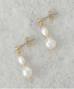 OPAQUE.CLIP / オペーク ドット クリップ ピアス・イヤリング | 淡水パール×メタルピアス