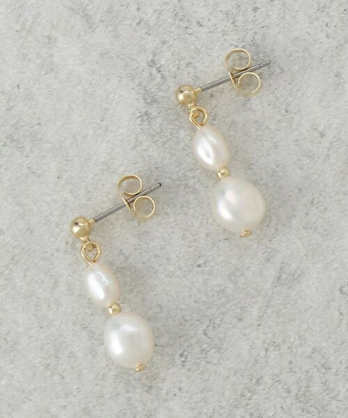 OPAQUE.CLIP / オペーク ドット クリップ ピアス・イヤリング | 淡水パール×メタルピアス | 詳細1