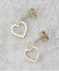 OPAQUE.CLIP / オペーク ドット クリップ ピアス・イヤリング | ハートビジューミニピアス