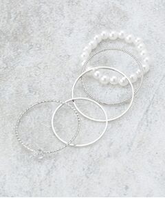 OPAQUE.CLIP / オペーク ドット クリップ リング | 5連リング