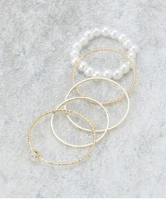 OPAQUE.CLIP / オペーク ドット クリップ リング | 5連リング