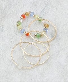 OPAQUE.CLIP / オペーク ドット クリップ リング | 5連リング