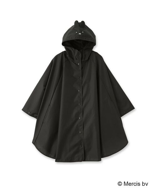 OPAQUE. CLIP/オペーク ドット クリップ 【miffyコラボ】ポケッタブルレインポンチョ ブラック(019) 99 OPAQUE. CLIP/オペーク ドット クリップ 【miffyコラボ】ポケッタブルレインポンチョ ブラック(019) 99