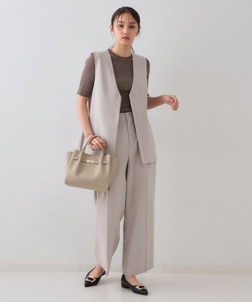 OPAQUE.CLIP / オペーク ドット クリップ ショルダーバッグ | 【軽量/2WAY/通勤対応】フロントベルトデザインミドルトートバッグ | 詳細14