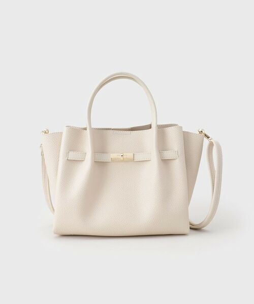 OPAQUE.CLIP / オペーク ドット クリップ ショルダーバッグ | 【軽量/2WAY/通勤対応】フロントベルトデザインミドルトートバッグ | 詳細16