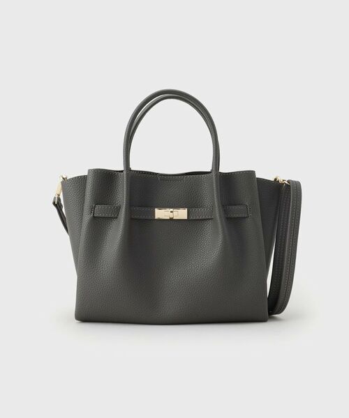 OPAQUE.CLIP / オペーク ドット クリップ ショルダーバッグ | 【軽量/2WAY/通勤対応】フロントベルトデザインミドルトートバッグ | 詳細17