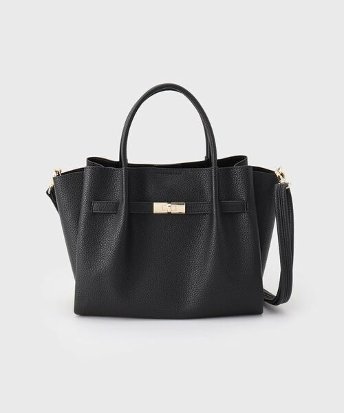 OPAQUE.CLIP / オペーク ドット クリップ ショルダーバッグ | 【軽量/2WAY/通勤対応】フロントベルトデザインミドルトートバッグ | 詳細18