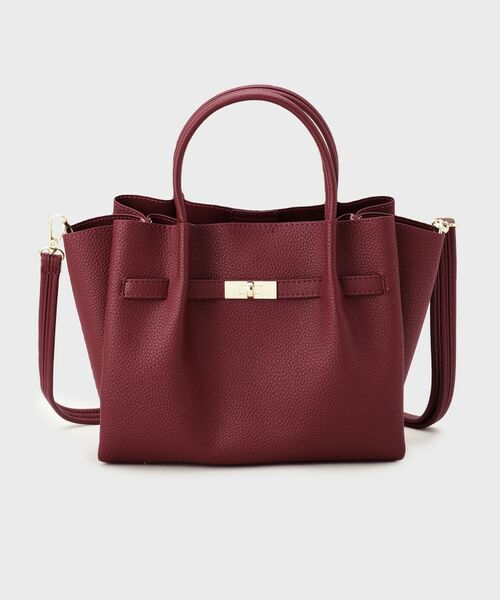 OPAQUE.CLIP / オペーク ドット クリップ ショルダーバッグ | 【軽量/2WAY/通勤対応】フロントベルトデザインミドルトートバッグ | 詳細20