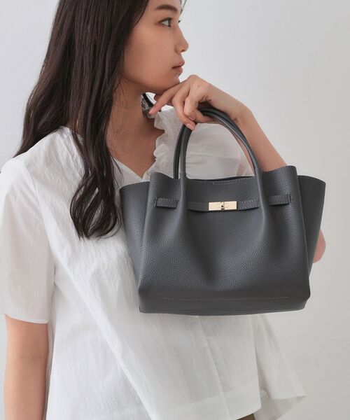 OPAQUE.CLIP / オペーク ドット クリップ ショルダーバッグ | 【軽量/2WAY/通勤対応】フロントベルトデザインミドルトートバッグ | 詳細3