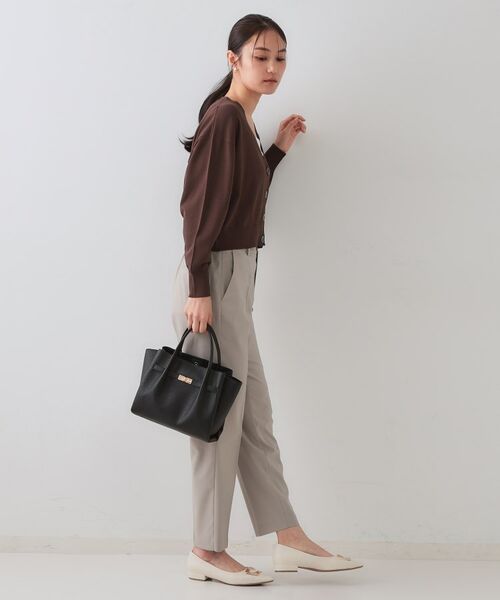 OPAQUE.CLIP / オペーク ドット クリップ ショルダーバッグ | 【軽量/2WAY/通勤対応】フロントベルトデザインミドルトートバッグ | 詳細6