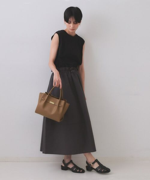 OPAQUE.CLIP / オペーク ドット クリップ ショルダーバッグ | 【軽量/2WAY/通勤対応】フロントベルトデザインミドルトートバッグ | 詳細8