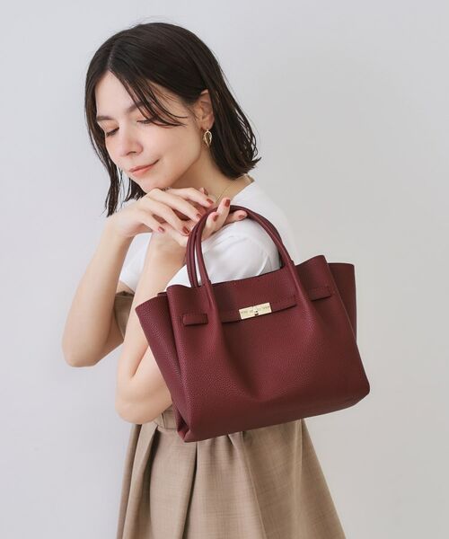 OPAQUE.CLIP / オペーク ドット クリップ ショルダーバッグ | 【軽量/2WAY/通勤対応】フロントベルトデザインミドルトートバッグ | 詳細9