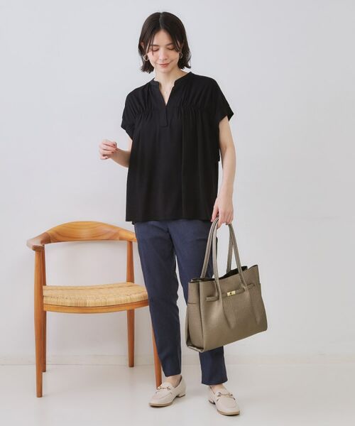 OPAQUE.CLIP / オペーク ドット クリップ トートバッグ | 【軽量/A4サイズ対応/通勤対応】フロントベルトデザイントートバッグ | 詳細12