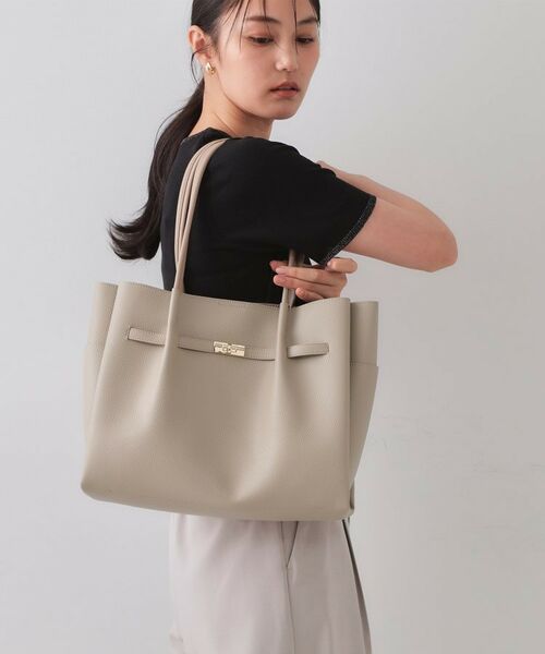 OPAQUE.CLIP / オペーク ドット クリップ トートバッグ | 【軽量/A4サイズ対応/通勤対応】フロントベルトデザイントートバッグ | 詳細13