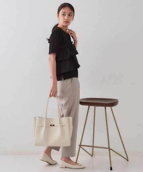 OPAQUE.CLIP / オペーク ドット クリップ トートバッグ | 【軽量/A4サイズ対応/通勤対応】フロントベルトデザイントートバッグ | 詳細2