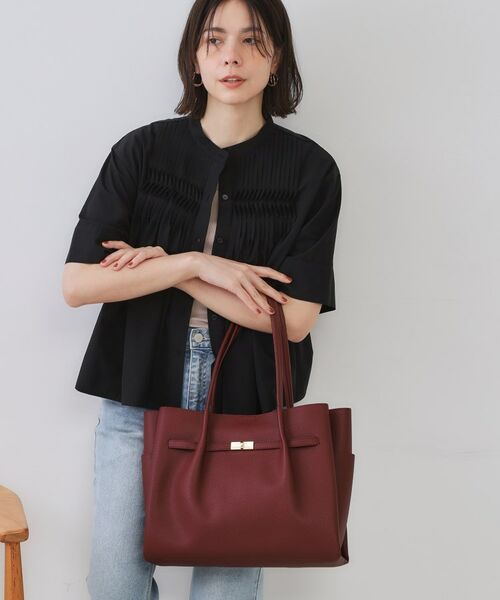 OPAQUE.CLIP / オペーク ドット クリップ トートバッグ | 【軽量/A4サイズ対応/通勤対応】フロントベルトデザイントートバッグ | 詳細9