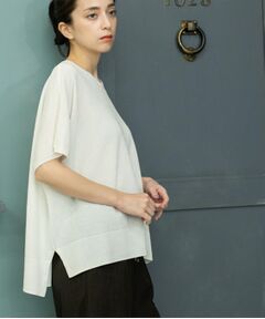 OPAQUE.CLIP / オペーク ドット クリップ ニット・セーター | 《5色展開/S-LLサイズ》リラクシーメッシュニット【洗濯機洗い可】