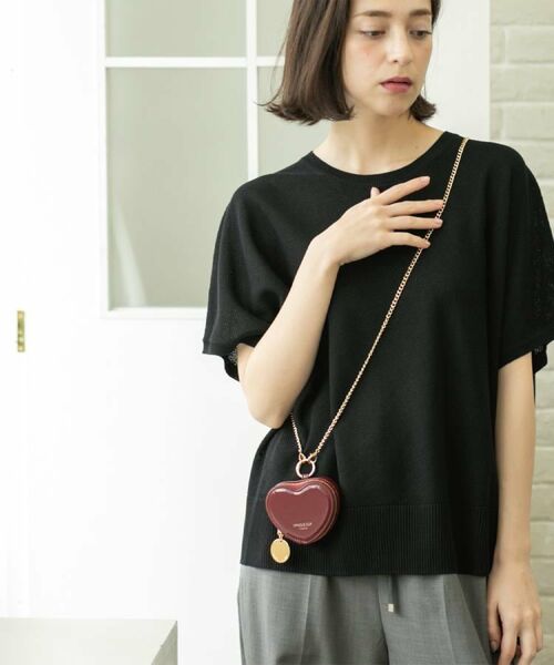 OPAQUE.CLIP / オペーク ドット クリップ ニット・セーター | 《5色展開/S-LLサイズ》リラクシーメッシュニット【洗濯機洗い可】 | 詳細16