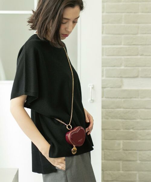 OPAQUE.CLIP / オペーク ドット クリップ ニット・セーター | 《5色展開/S-LLサイズ》リラクシーメッシュニット【洗濯機洗い可】 | 詳細17