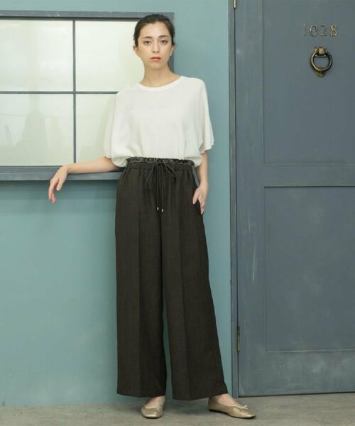 OPAQUE.CLIP / オペーク ドット クリップ ニット・セーター | 《5色展開/S-LLサイズ》リラクシーメッシュニット【洗濯機洗い可】 | 詳細6