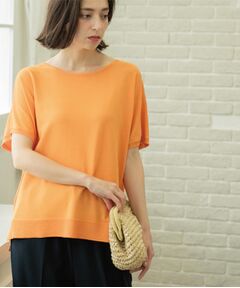 OPAQUE.CLIP / オペーク ドット クリップ ニット・セーター | 《6色展開/S-LLサイズ》ドルマンスリーブニット【UV/接触冷感/洗濯機洗い可/抗ピル】