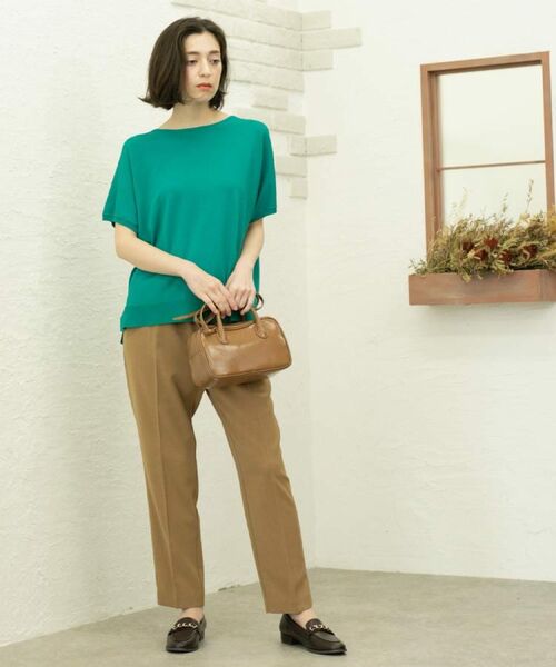 OPAQUE.CLIP / オペーク ドット クリップ ニット・セーター | 《6色展開/S-LLサイズ》ドルマンスリーブニット【UV/接触冷感/洗濯機洗い可/抗ピル】 | 詳細13