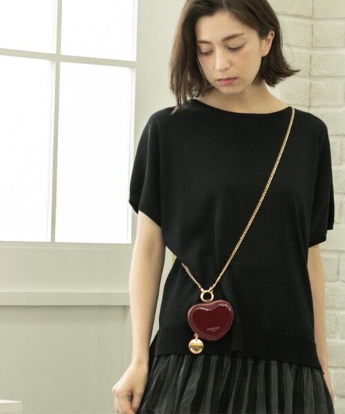 OPAQUE.CLIP / オペーク ドット クリップ ニット・セーター | 《6色展開/S-LLサイズ》ドルマンスリーブニット【UV/接触冷感/洗濯機洗い可/抗ピル】 | 詳細3