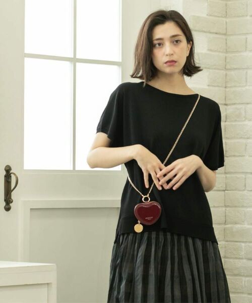 OPAQUE.CLIP / オペーク ドット クリップ ニット・セーター | 《6色展開/S-LLサイズ》ドルマンスリーブニット【UV/接触冷感/洗濯機洗い可/抗ピル】 | 詳細4