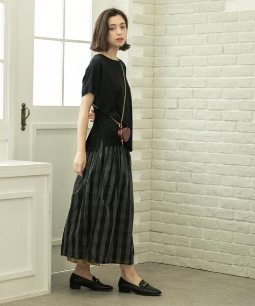 OPAQUE.CLIP / オペーク ドット クリップ ニット・セーター | 《6色展開/S-LLサイズ》ドルマンスリーブニット【UV/接触冷感/洗濯機洗い可/抗ピル】 | 詳細6