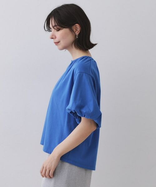 OPAQUE.CLIP / オペーク ドット クリップ カットソー | バルーンスリーブトップス/セットアップ対応【UVケア/接触冷感/洗濯機洗い可】 | 詳細14