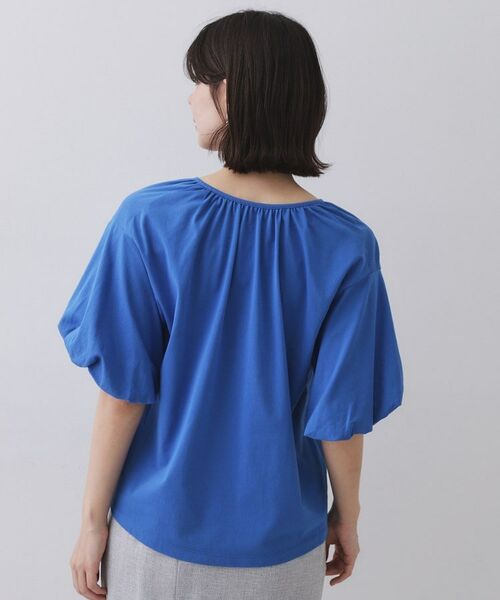 OPAQUE.CLIP / オペーク ドット クリップ カットソー | バルーンスリーブトップス/セットアップ対応【UVケア/接触冷感/洗濯機洗い可】 | 詳細15