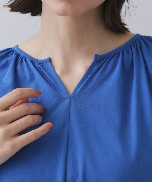 OPAQUE.CLIP / オペーク ドット クリップ カットソー | バルーンスリーブトップス/セットアップ対応【UVケア/接触冷感/洗濯機洗い可】 | 詳細16