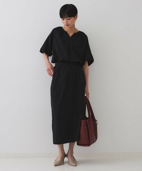 OPAQUE.CLIP / オペーク ドット クリップ カットソー | バルーンスリーブトップス/セットアップ対応【UVケア/接触冷感/洗濯機洗い可】 | 詳細6