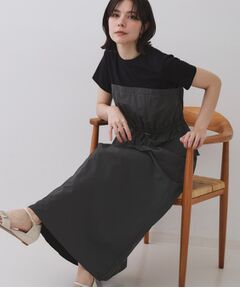 OPAQUE.CLIP / オペーク ドット クリップ ロング・マキシ丈ワンピース | ドッキングワンピース【洗濯機洗い可】