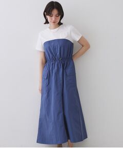 OPAQUE.CLIP / オペーク ドット クリップ ロング・マキシ丈ワンピース | ドッキングワンピース【洗濯機洗い可】