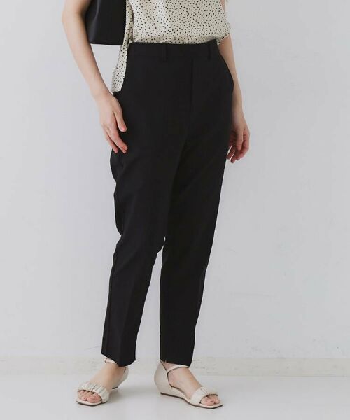 OPAQUE.CLIP / オペーク ドット クリップ ショート・ハーフ・半端丈パンツ | 《S-LLサイズ》ハイストレッチスティックパンツ【洗濯機洗い可/接触冷感】 | 詳細20