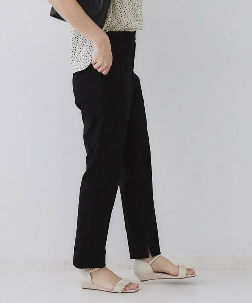 OPAQUE.CLIP / オペーク ドット クリップ ショート・ハーフ・半端丈パンツ | 《S-LLサイズ》ハイストレッチスティックパンツ【洗濯機洗い可/接触冷感】 | 詳細21