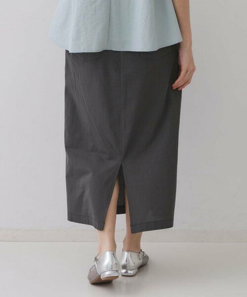 OPAQUE.CLIP / オペーク ドット クリップ ロング・マキシ丈スカート | イージーナロースカート/セットアップ対応【UVケア/接触冷感/洗濯機洗い可】 | 詳細1