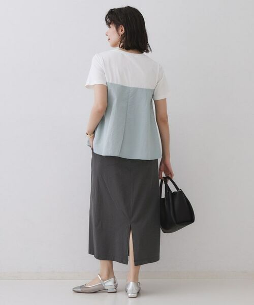 OPAQUE.CLIP / オペーク ドット クリップ ロング・マキシ丈スカート | イージーナロースカート/セットアップ対応【UVケア/接触冷感/洗濯機洗い可】 | 詳細3