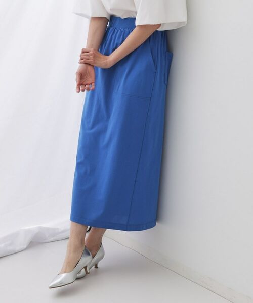 OPAQUE. CLIP/オペーク ドット クリップ イージーナロースカート/セットアップ対応【UVケア/接触冷感/洗濯機洗い可】 ブルー(093) 38(M) OPAQUE. CLIP/オペーク ドット クリップ イージーナロースカート/セットアップ対応【UVケア/接触冷感/洗濯機洗い可】 ブルー(093) 38(M)