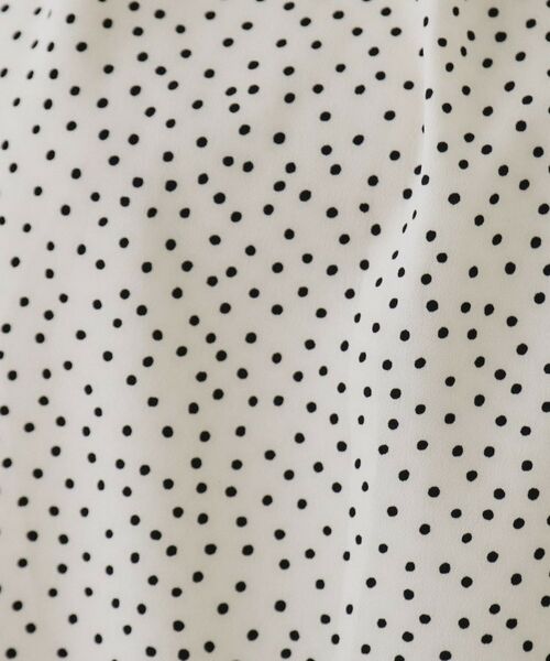 OPAQUE.CLIP / オペーク ドット クリップ シャツ・ブラウス | ラッピングボウタイドットブラウス【洗濯機洗い可】 | 詳細25