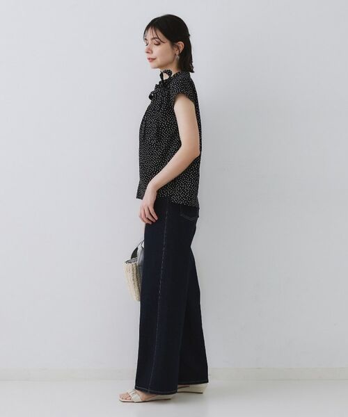 OPAQUE.CLIP / オペーク ドット クリップ シャツ・ブラウス | ラッピングボウタイドットブラウス【洗濯機洗い可】 | 詳細29